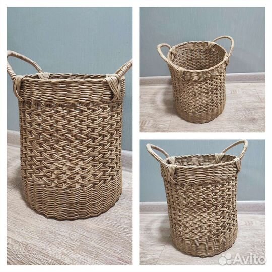 Корзины из бумажной лозы