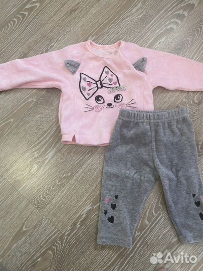 Пакет вещей для девочки 68р