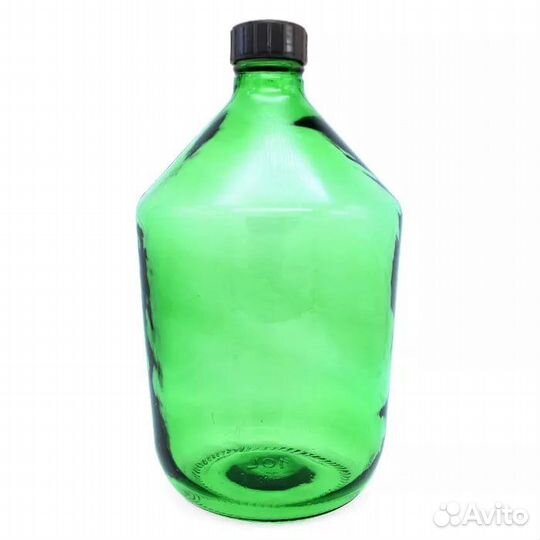 Бутыль банка стеклянная 10 л казацкий