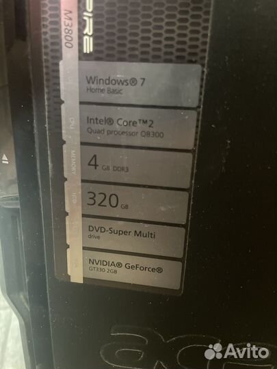 Компьютер acer