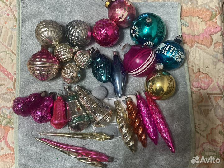 Елочные игрушки СССР