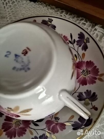 Чайная пара Вербилки Астры