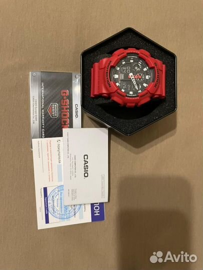 Часы Casio G-shock GA-100B-4A