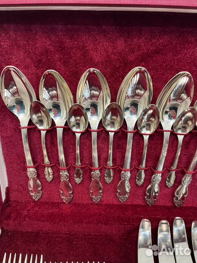 Набор столовых приборов мельхиор СССР