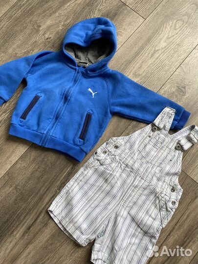 Вещи пакетом на мальчика 74 80 86