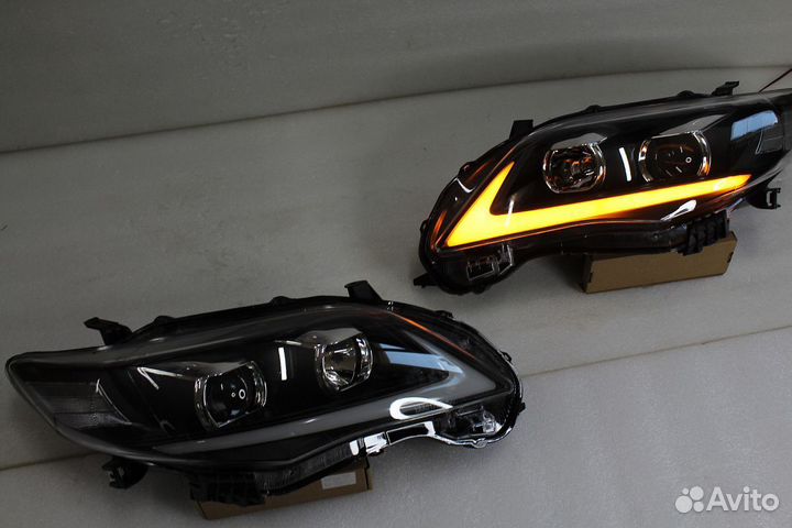 Corolla 150 2011-2013 Оптика стиль Lexus C2MQ4