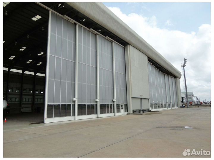 Ворота ангарные doorhan