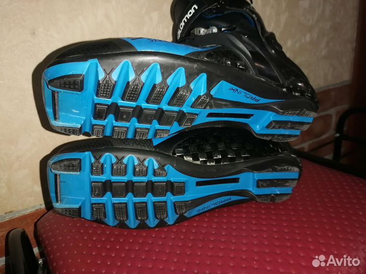 Лыжные ботинки коньковые salomon