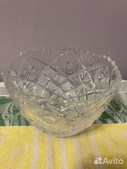 Хрустальная посуда СССР