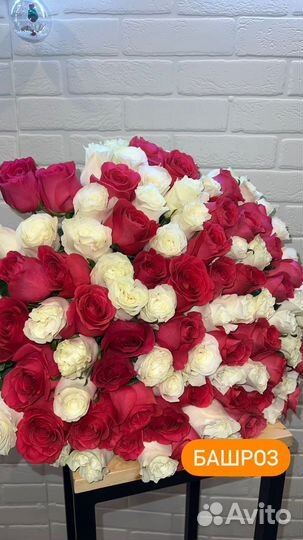 Букеты из 101 розы для ваших любимых