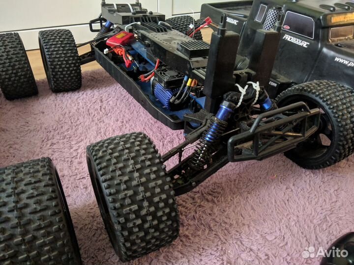 Огромный rc трагги-монстр 1:5, 50-60 км/ч, 2 шт