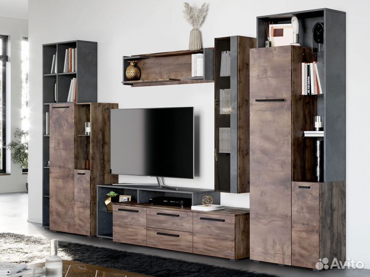 Новый Шкаф 3 дв с обрамлением 