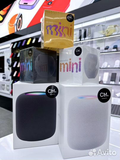 Умная колонка Apple HomePod, HomePod Mini