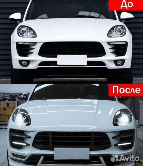 Рестайлинг комплект Porsche Macan 95B.1 в Turbo+TK