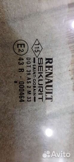 Renault кангоо 1 стекло переднее левое