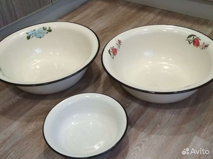 Тазик качество СССР эмалир