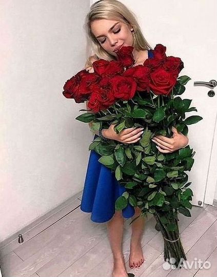 Высокие розы, букеты, цветы Доставка
