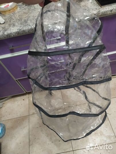 Дождевик на прогулочную коляску