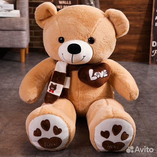 Плюшевые медведи — Мишка 120 см