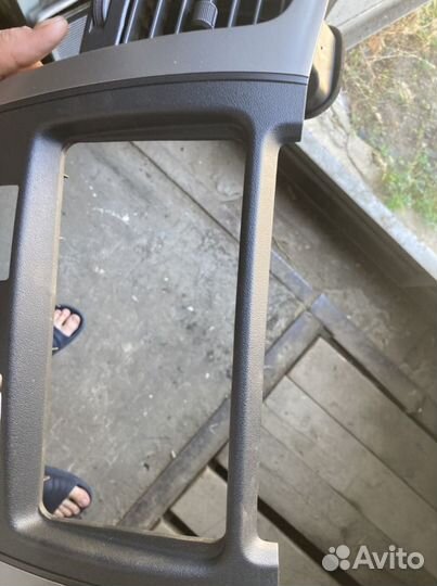 Рамка на магнитоллу toyota hilux