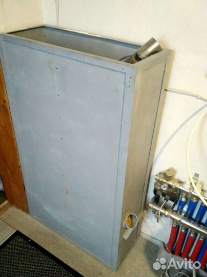 Твердотопливный котел с пеллетной горелкой