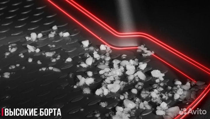 Коврик в багажник chery Tiggo 7 Pro 20+(полиуретан