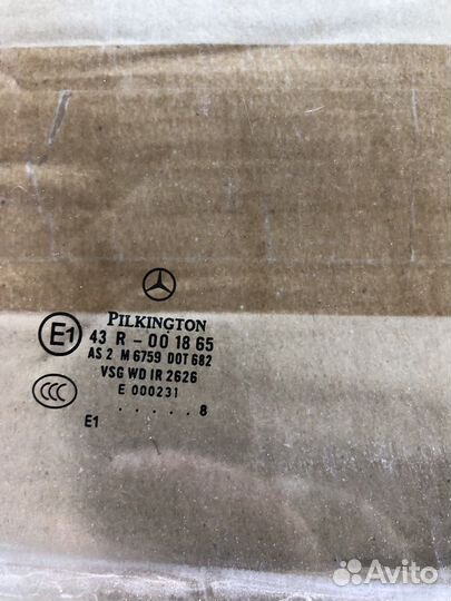 Стекла передние двойные Mercedes CL c216 w216