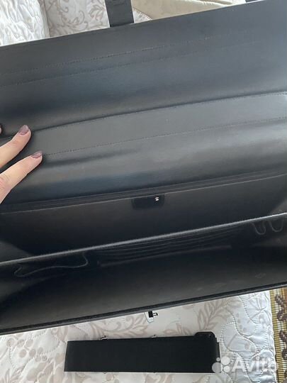 Новый Мужской кожаный портфель montblanc