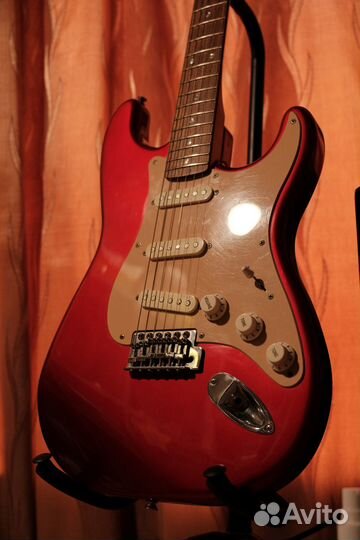 Электрогитара Fender Squier Affinity (Candy Apple