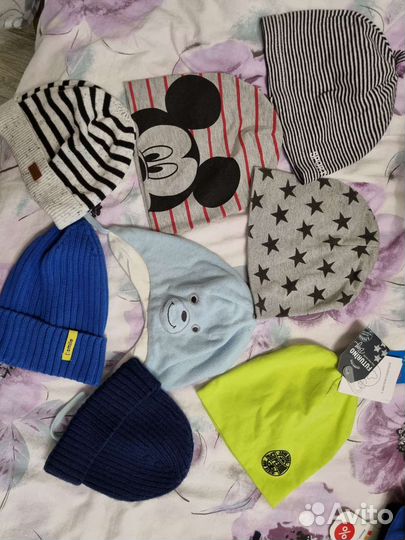 Шапки детские для мальчиков
