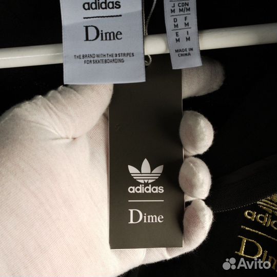 Зип худи adidas x dime ветровка
