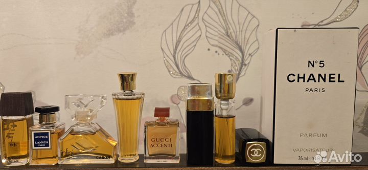 Духи винтаж Guerlain,Chanel,Lanvin,Shiseido,Gucci