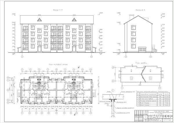 Чертежи в автокад