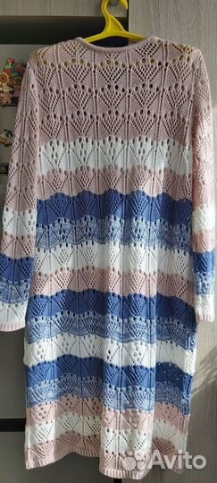 Кардиган женский длинный