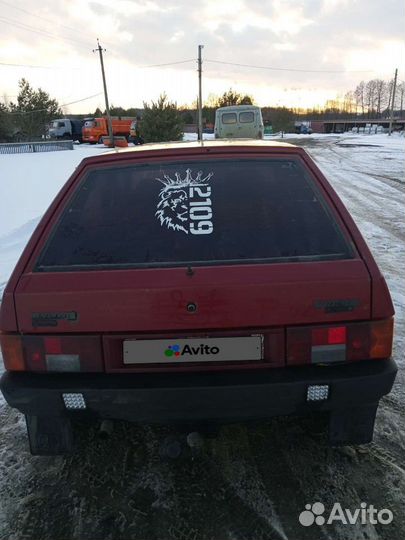 ВАЗ 2109 1.3 МТ, 1989, 32 574 км