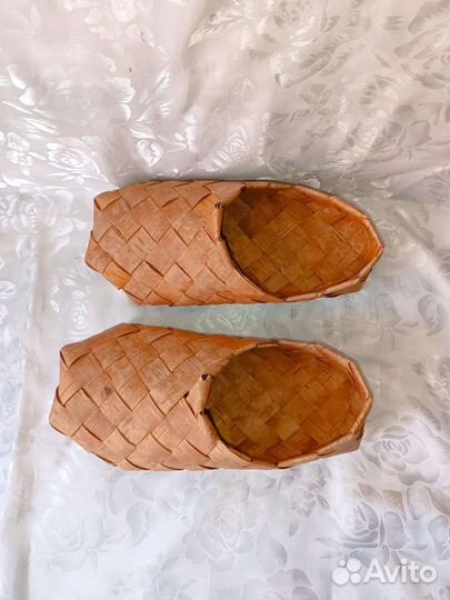 Лапти из бересты для носки