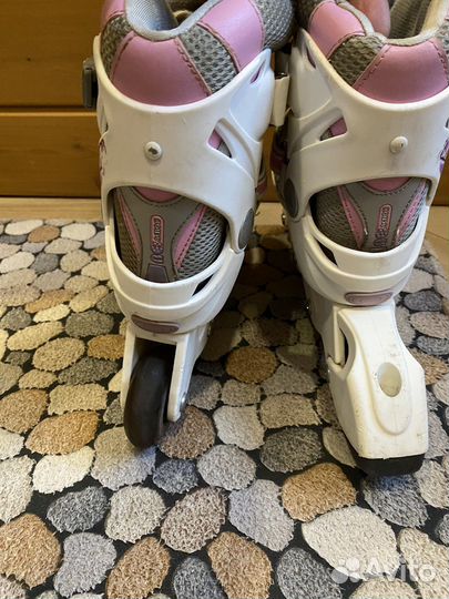 Роликовые коньки детские раздвижные