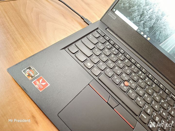 Ноутбук lenovo thinkpad e495 - Ryzen 5(3) /16/240