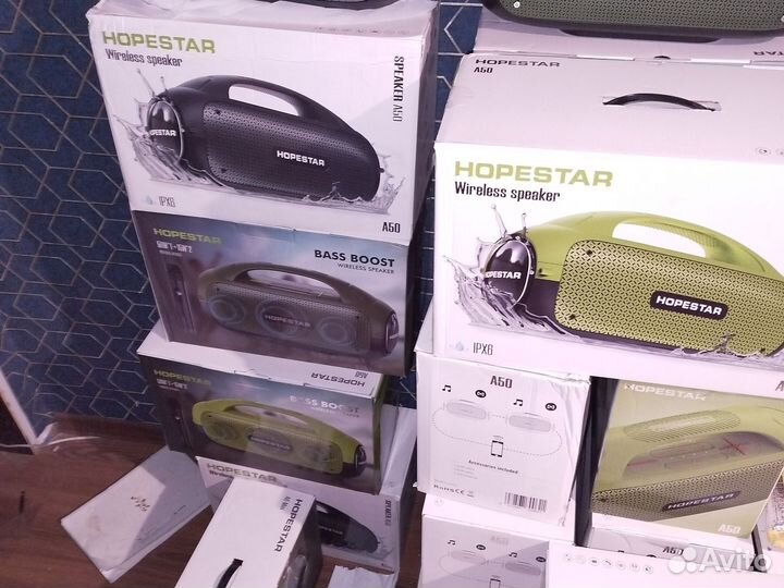 Колонка hopestar а 50 новая. Зелёная