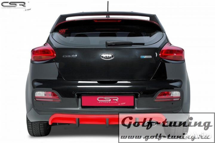 Kia Pro Ceed 13-18 Спойлер на крышку багажника