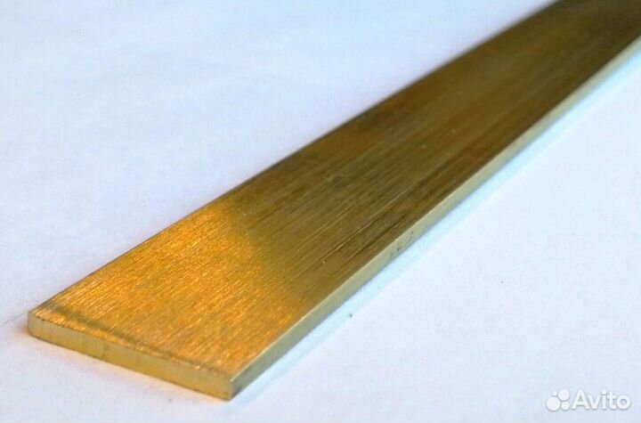 Полоса латунь полированная, вставка