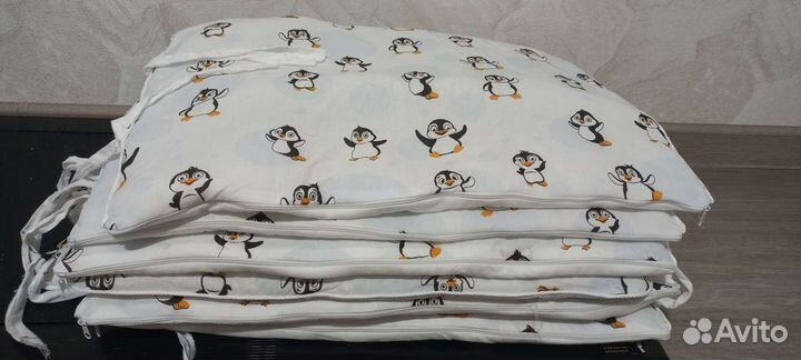 Бортики для детской кроватки