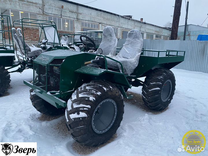 Снегоболотоход Зверь: техника для зимы