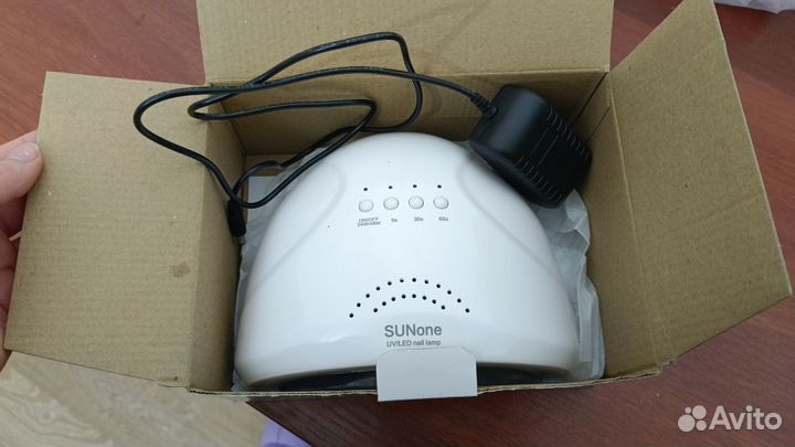 Лампа для маникюра LED/UV SUNone 48W