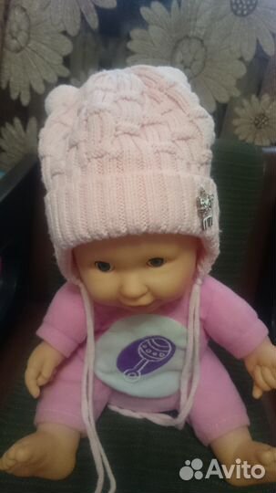 Шапочка демисезонная 0-6 мес