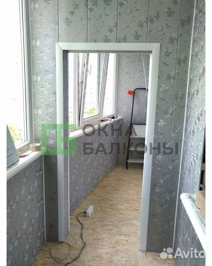 Отделка балконов и лоджии под ключ