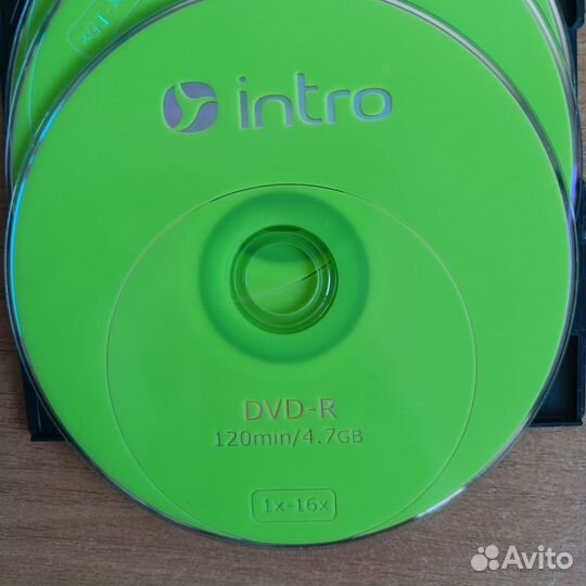 Cd диски DVD-R 4,7 GB пустые болванки 12 шт