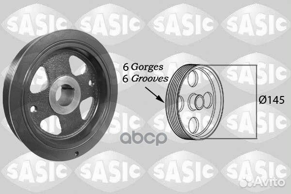 Шкив коленвала Toyota Avensis/Corolla/RAV 4 1.6