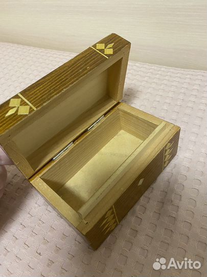 Шкатулка деревянная СССР