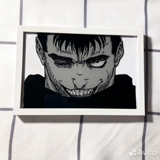 Аниме на стекле, манга Берсерк, Гатс